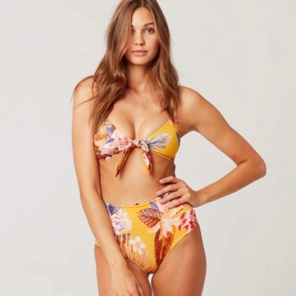 L SPACE Desert Palm Bikini, sz S